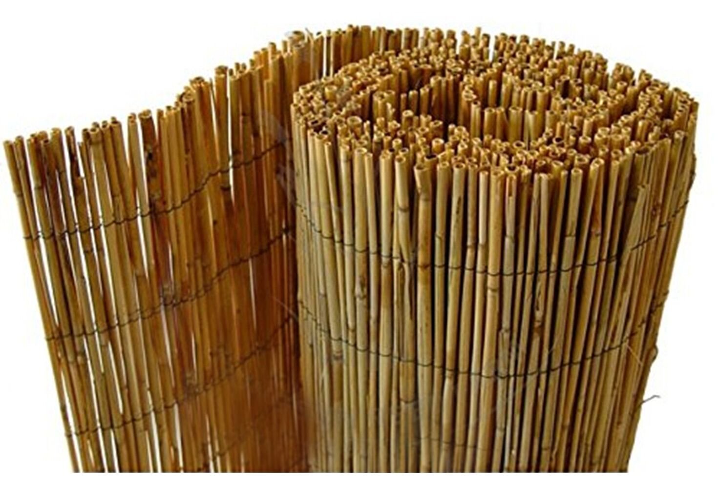 Tuff Concepts Garden Screening Roll Wooden Fence Panel 4m Natural