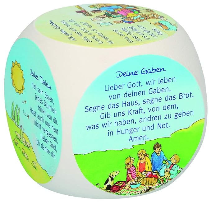 Butzon & Bercker 2-32364 Gebetswürfel Tischgebete