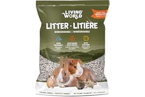 Living World 61274 Biodegradable Litter for Small Animals, 10L (610-Cubic Inch)
