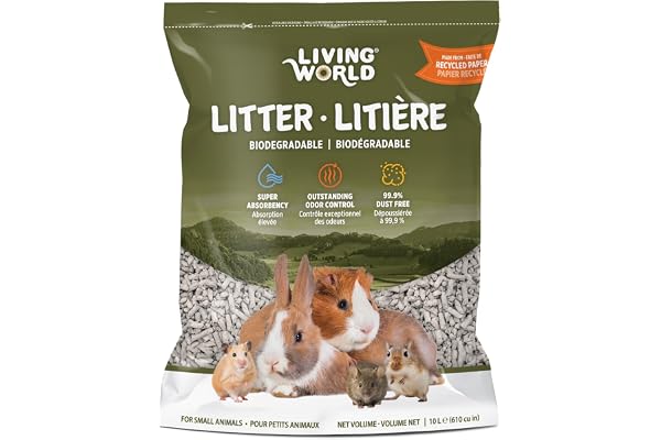 Living World Biodegradable Small Animal Litter, 10 L (610 cu in)