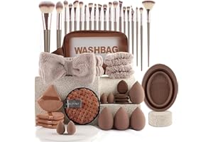 42Pcs Professional Makeup Brushes Set Soft Foundation Eyeshadow Concealer Blending Blush Women Beauty Tool