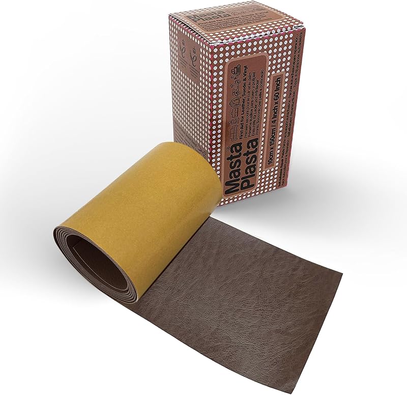 MastaPlasta Original All-in-One Leather Repair Kit Mid-Brown 150cm x 10cm
