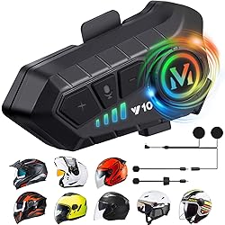 FEYA Motorcycle Helmet Speakers High Battery Life