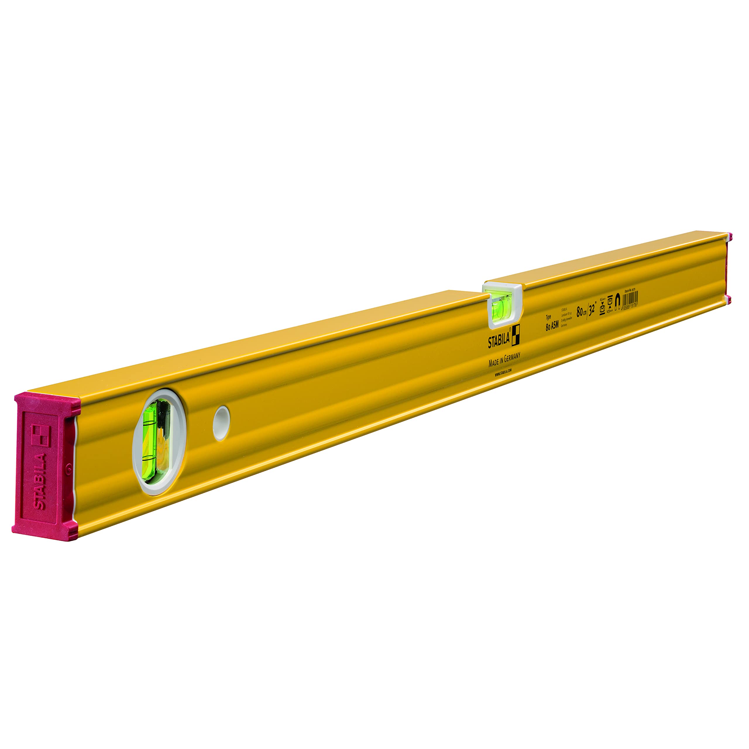 80 ASM Magnetic Spirit Level 2 Vial 19179 80cm