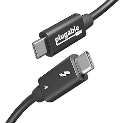 Plugable Thunderbolt 4 Cable with 240W