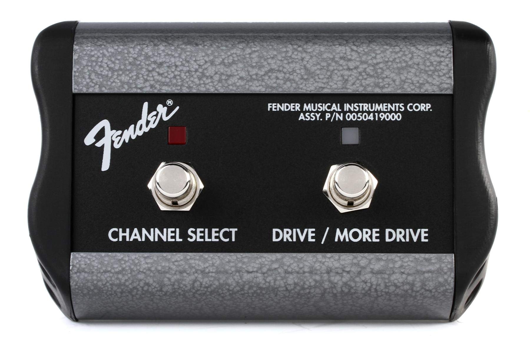 Fender 2-Button 3-Function Footswitch: Channel/Gain/More Gain with 1/4" Jack
