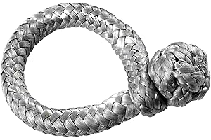 GOLDEN COCK UHMWPE Soft Shackles - Soft Connector 2205, 5886, 9436 LBS Breaking Strength, Marine Rigging Soft Shackle for Sailing Boating Yacht