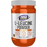 NOW Foods Sports Nutrition, L-Leucine Powder, Builds Lean Tissue*, Amino Acids, 9-Ounce