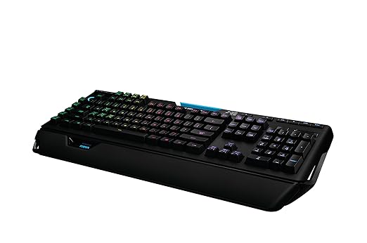 title=Logitech G910 Orion Spectrum RGB Tastiera Gaming Meccanica, Layout QWERTZ, Nero
