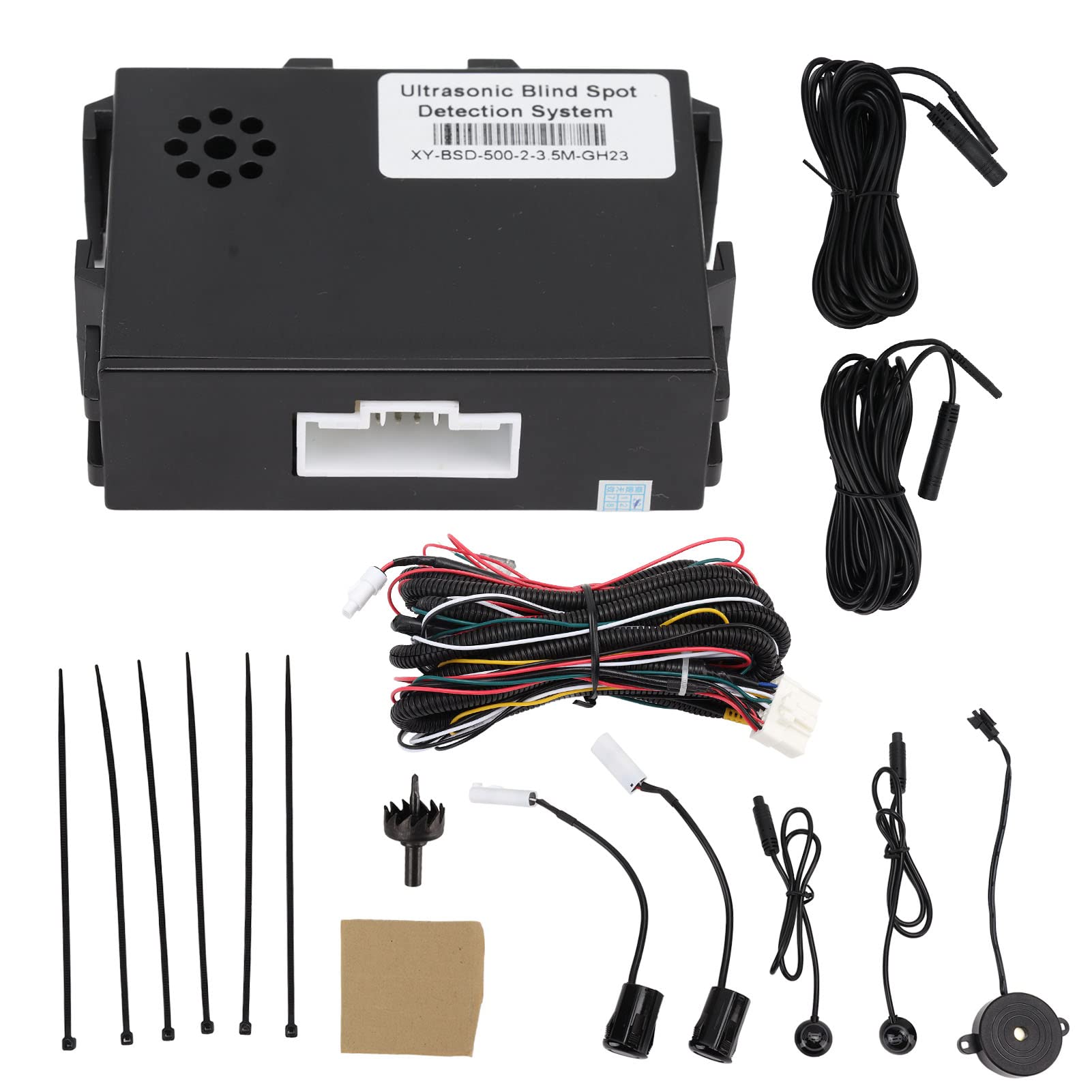 Photo 1 of Blind Spot Monitoring Sensor, Car Blind Spot Monitoring System BSD Distance Assistant Lane Changing Warning Reversing Driving Assistance Sensor High Sensitivity