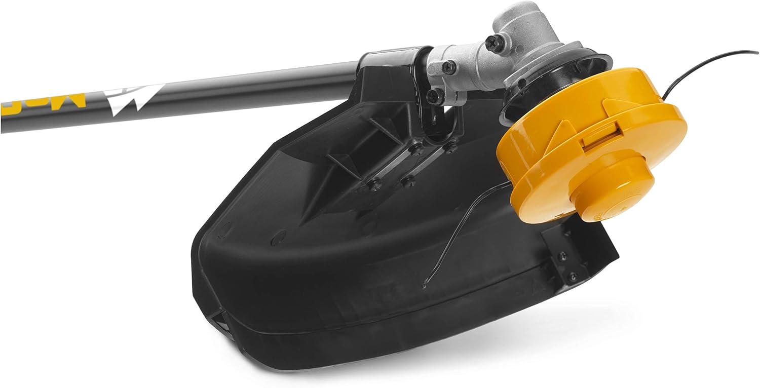 McCulloch B33 PS, Petrol Brush Cutter: 33 cc, 43cm Cutting Width, 2mm Line Diameter, Soft Start, Tap n Go Trimmer Head, Split Shaft, Adjustable Handle - Image 4