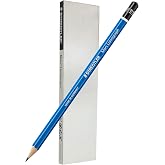 STAEDTLER Mars Lumograph HB Graphite Art Drawing Pencil, 6 Pencils | for Sketching and Shading, Break-Resistant Premium Woodcase Drawing Pencils, 6-Piece Set