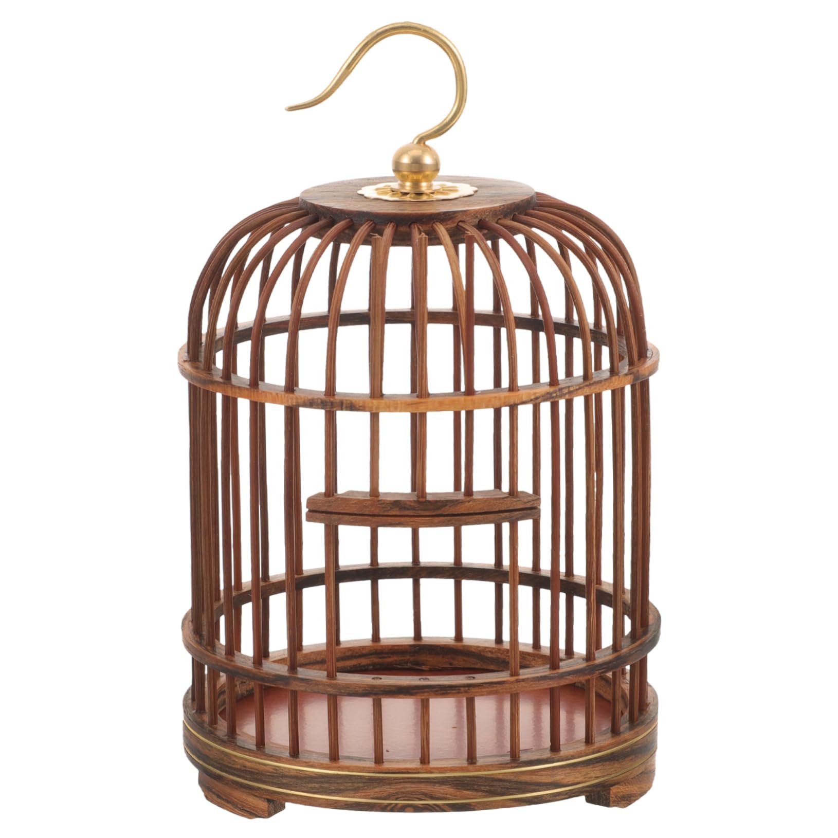 CIYODO Decorative Hanging Bird Cage Cage for Small Animals for Hamsters Birds Dome Design Safe with Lock Buckle Present