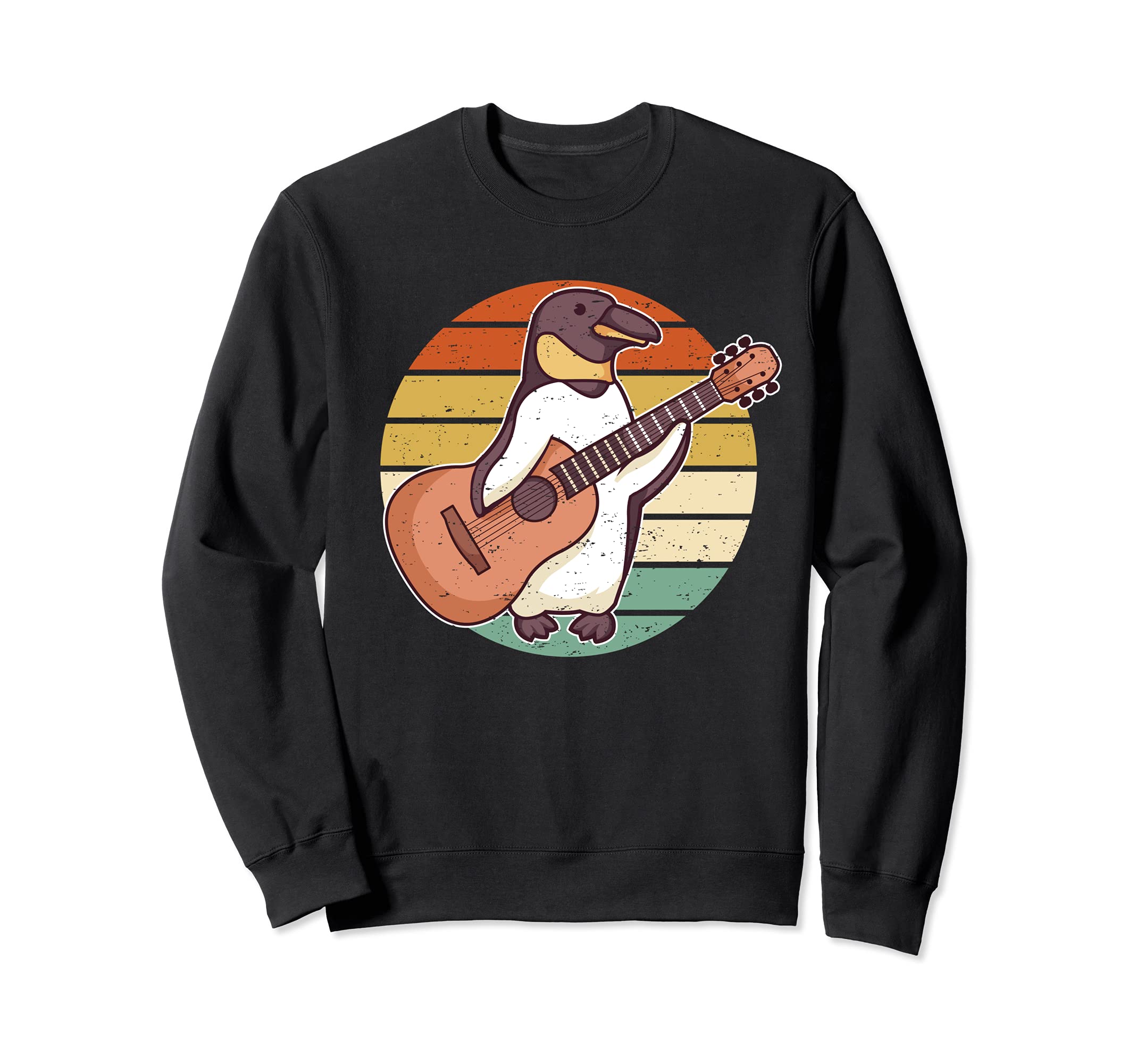 Penguin Guitar Player Guitarist Sweatshirt