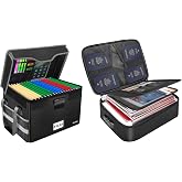 DocSafe File Organizer Bag Fireproof Document Box Set with Lock