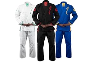 Gold BJJ Comp380 Gi - Lightweight IBJJF Legal Jiu Jitsu Gi for Men and Women