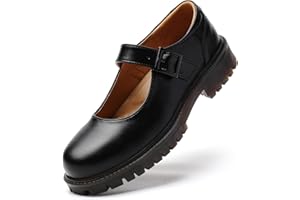XMM Mary Jane Shoes Women Flat Mary Janes for Womens Comfort Dressy Casual School Cute Non-Slip Work Shoes