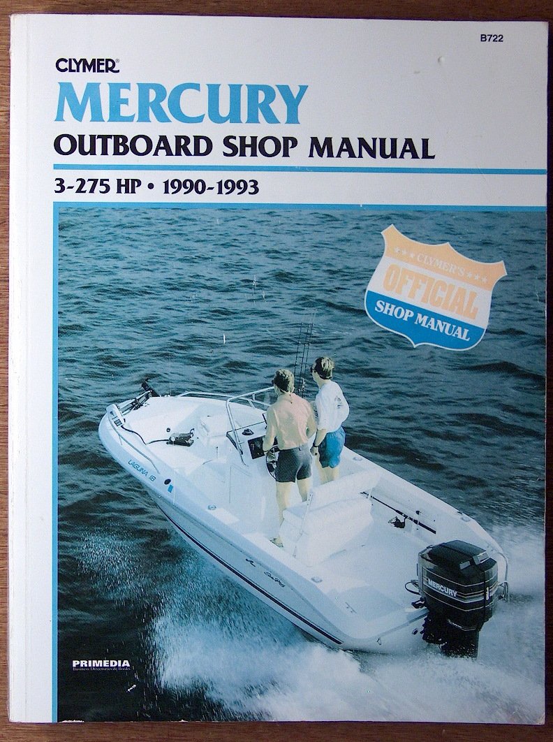 Mercury 3-275 H. P.Outboards, 1990-1993