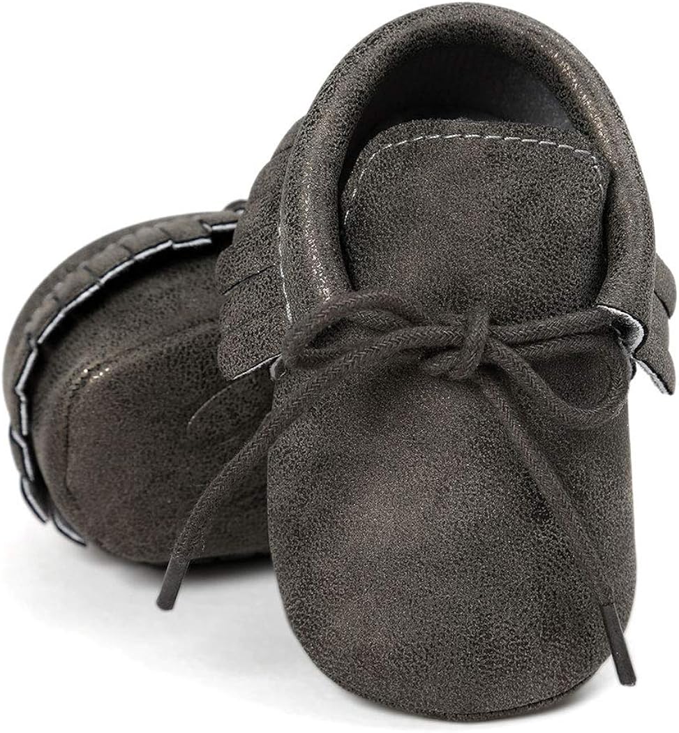  | Baby Loafers Boys Girls Infant Shoes Soft Sole Tassels Moccasins Anti-Slip Crib Shoes | Sneakers