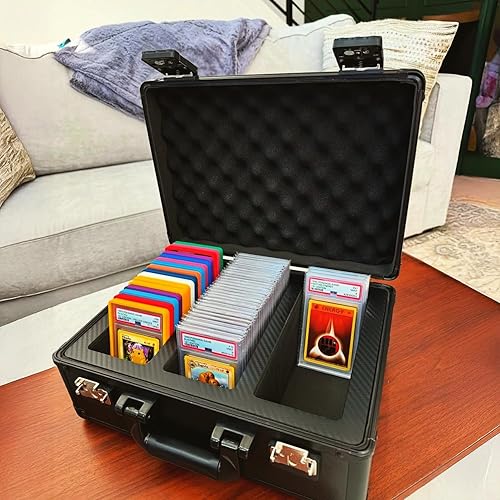 SLAB ARMOR 3 Row Graded Card Storage Box PSA Slab Case For Graded cards Hold 120 SLAB ARMOR 3 Row Graded Card Storage Box PSA Slab Case For Graded cards Hold 120