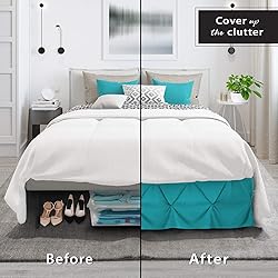 Nestl Premium Microfiber Bedskirt - King
