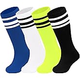 Sarfel Youth Toddler Soccer Socks Kids Baseball Socks Youth Boys Girls Knee High Softball Football Accessories Tube Cotton