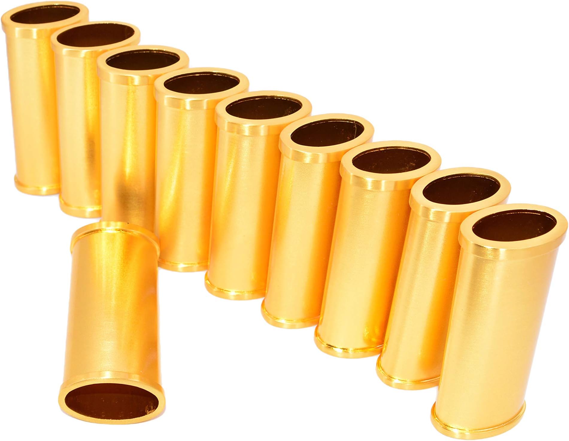 Blank Lighter Cover, Sleeve, or Case for Lighters, Gold (10 Count)