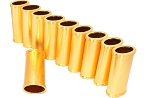 DESIGNS ABLAZE Blank Lighter Case Cover, Sleeve, or Case for Lighters, Gold (10 Count)