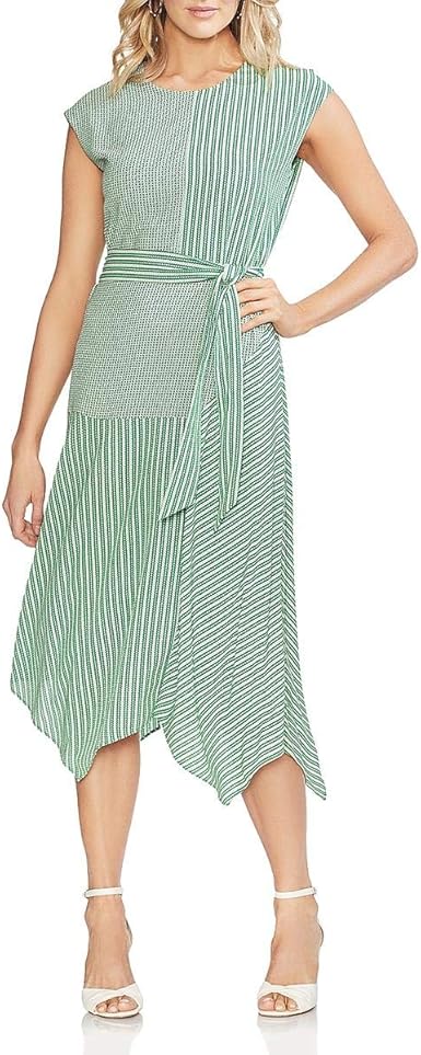 vince camuto emerald green dress