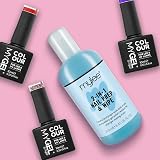 MYLEE Prep + Wipe Gel Cleaner 250ml Nail Polish Residue Remover view 5