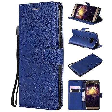 Funda Galaxy S7 Edge, MeganStore Estilo Billetera Carcasa ...