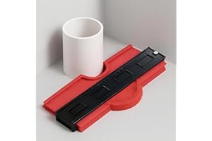 Connectable Contour Gauge (10 Inch), Gifts Ideas for Men Dad Handyman Husband Him, Shape Profile Duplicator with Lock, Outlin