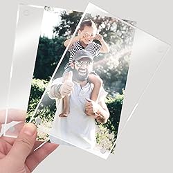 DZZ 4x6 Picture Frame,Clear Acrylic Picture Frames