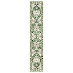 Yamaziot Washable Runner Rug, 2x10 Non-Slip Boho