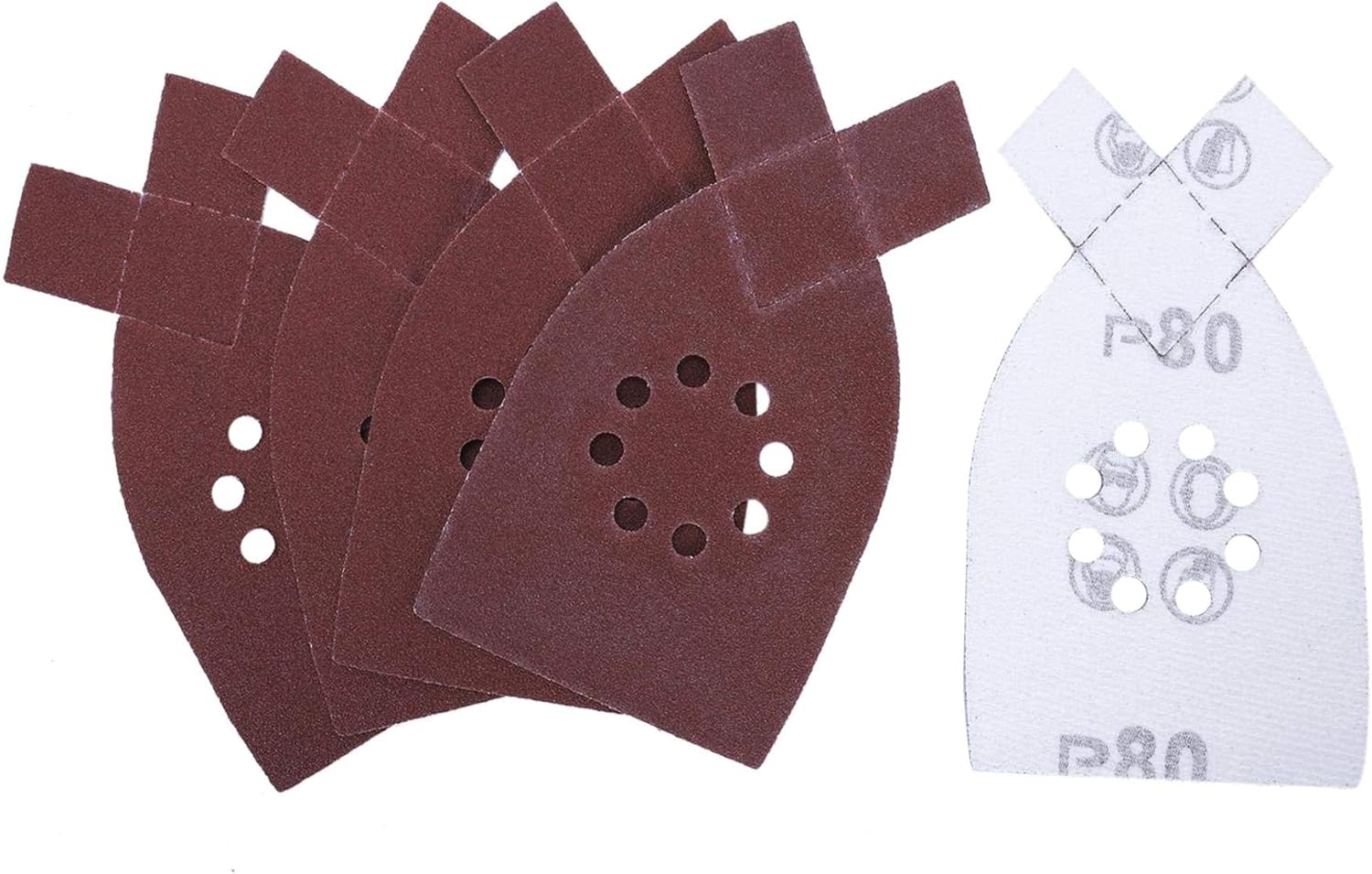 iMiMi Sander Sanding Sheets Grit 50PCS, Sandpaper for Black Decker