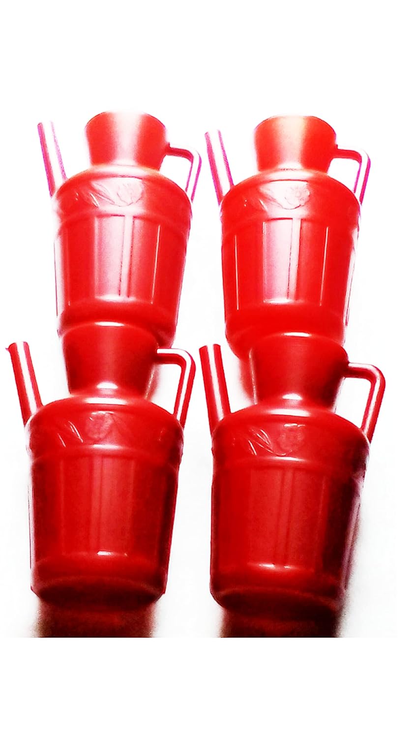 SHRI INDUSTRIES Bathroom Toilet Lota Plastic Bathroom Toilet Wash Jug 2 Liter Pack of (4