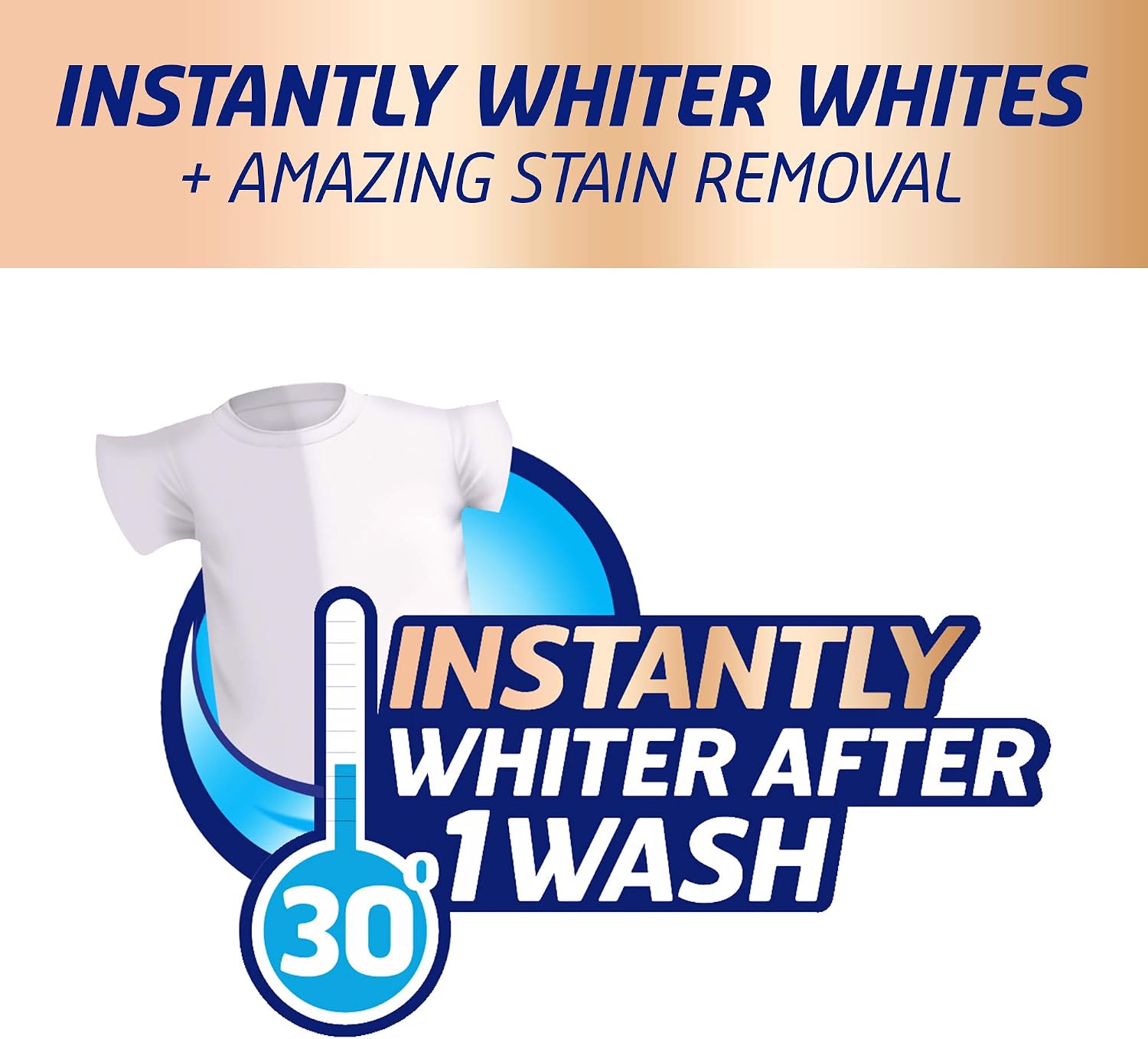 Vanish Crystal White Stain Remover Powder, 2.4kg, Oxi Action for Quick Wash Restores Whites & Removes Tough Stains - Image 3