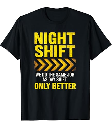 Amazon.com: Funny Night Shift Worker Overnight Shift Pun T-Shirt
