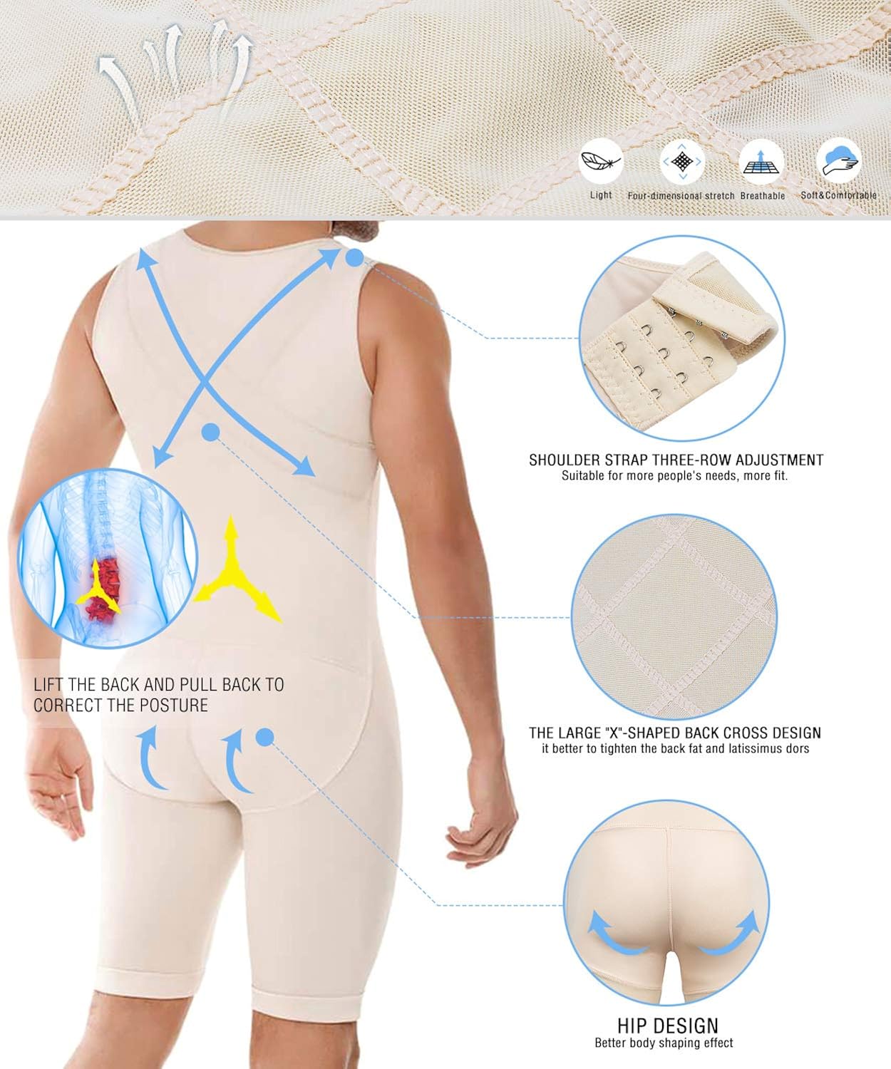 compression bodysuit for weight loss