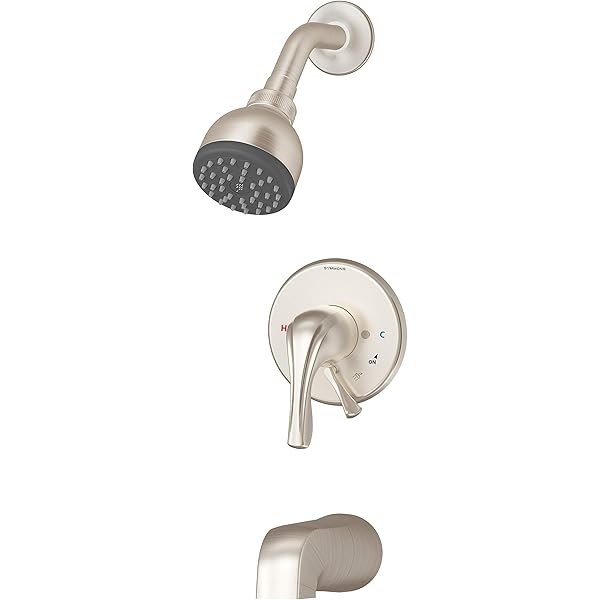 Symmons 9602-PLR-1.5-STN Origins 1-Handle Tub & Shower Faucet  