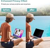 IPROKKO Magnetic Privacy Screen for 16 Inch MacBook Pro Matte Anti-Glare view 3