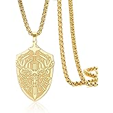 Viking Necklace Stainless Steel Norse Viking Deer Runes Pendant Antler Necklace Vintage Amulet Jewelry Gifts for Men Women