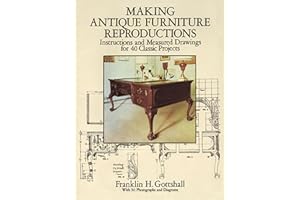 Making Antique Furniture Reproductions: Instructions and Measured Drawings for 40 Classic Projects (Dover Crafts: Woodworking