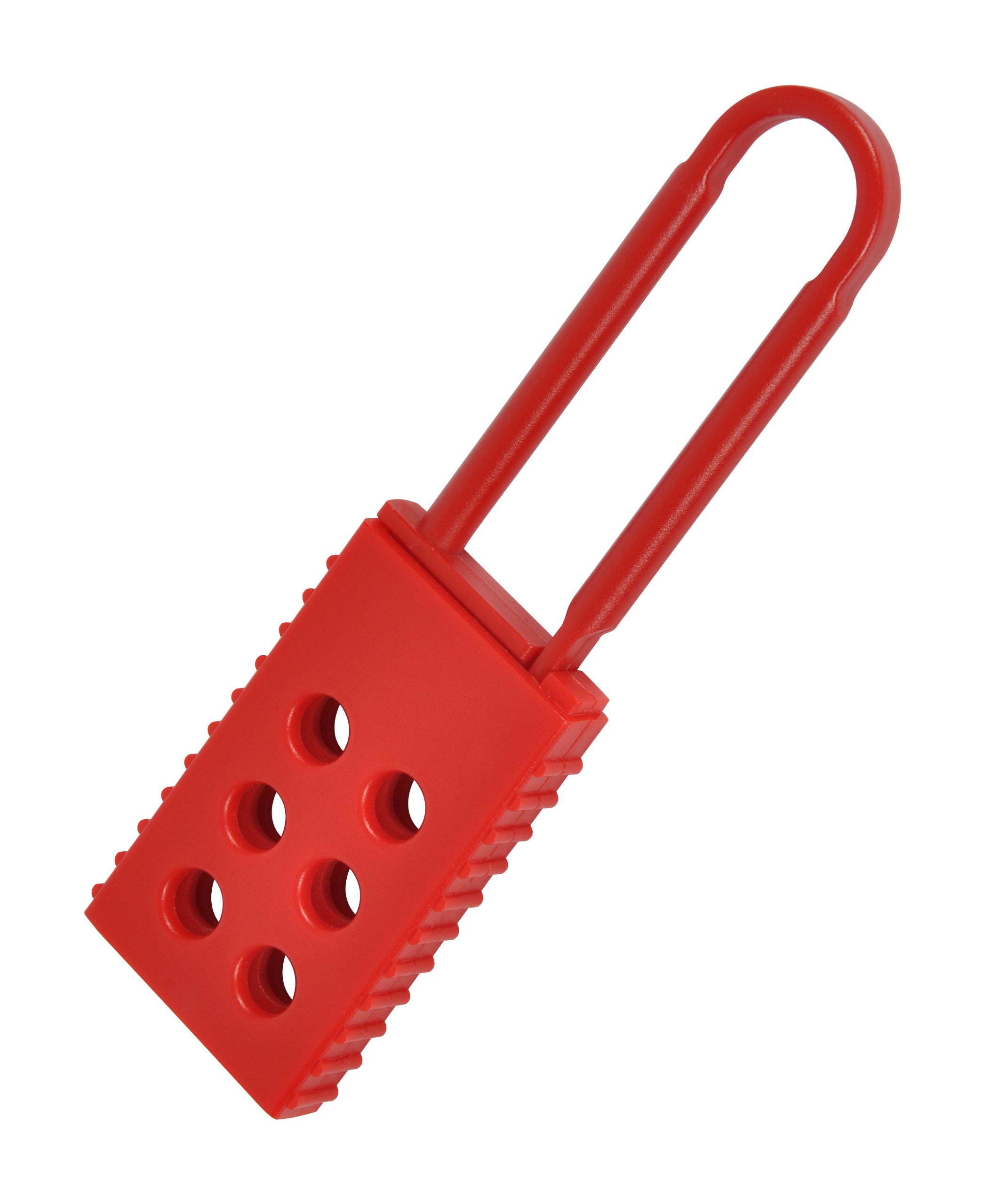 Kasp K20518D Lock Off Hasp Nylon, Red
