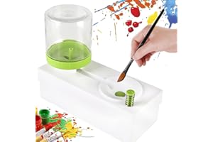 SPRSTAR Paint Brush Cleaner - Brush Rinser,Paint Brush Rinser with Drain,Paint Brushes Cleaning Tool for Acrylic Paints