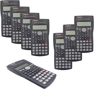 RENUS 2-Line Engineering Scientific Calculator for Students and Teachers (8