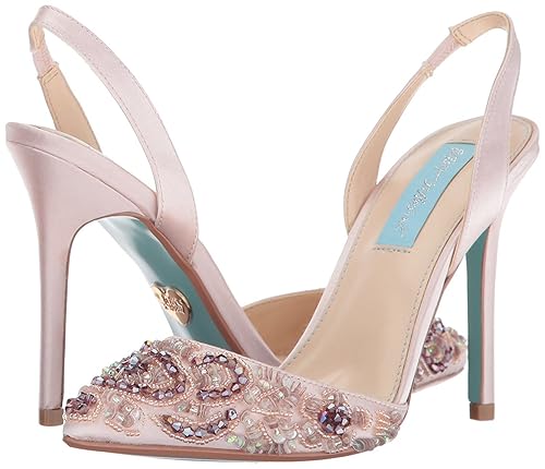 betsey johnson blush shoes