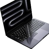 Soonjet Ultra Thin Keyboard Cover for MacBook Pro 14 16 &amp; MacBook Air 13 15 | Premium TPU Protector for MacBook Pro 14/16 with M1-M5 Pro/Max Chips and MacBook Air 13/15 with M2-M5 Chips, US ANSI Layout