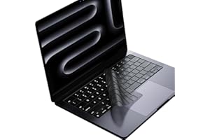 Soonjet Premium Keyboard Cover Protector, Ultra Thin Keyboard Skin for M2 M3 M4 MacBook Air 15"/ MacBook Air 13.6", 2024 2023