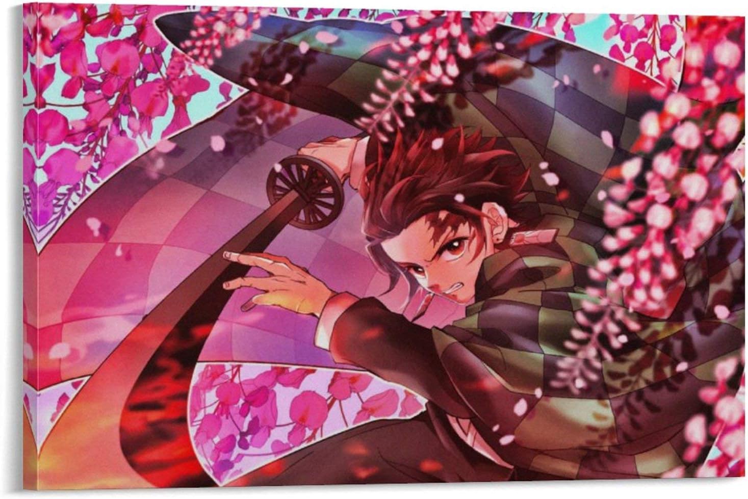 Tiantianxiangshang - Póster de anime Agatsuma Zenitsu Demon Slayer (30